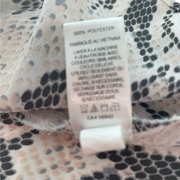 Express Snakeskin Print Tank M – Sleeveless Scoop Neck, EUC - Picture 7 of 7